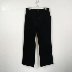 Cabi Stretch Velvet Corduroy Pants Straight Leg